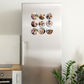 Round Photo Magnets | Size 58mm