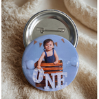 Round Custom Pin Badge | Size 58mm